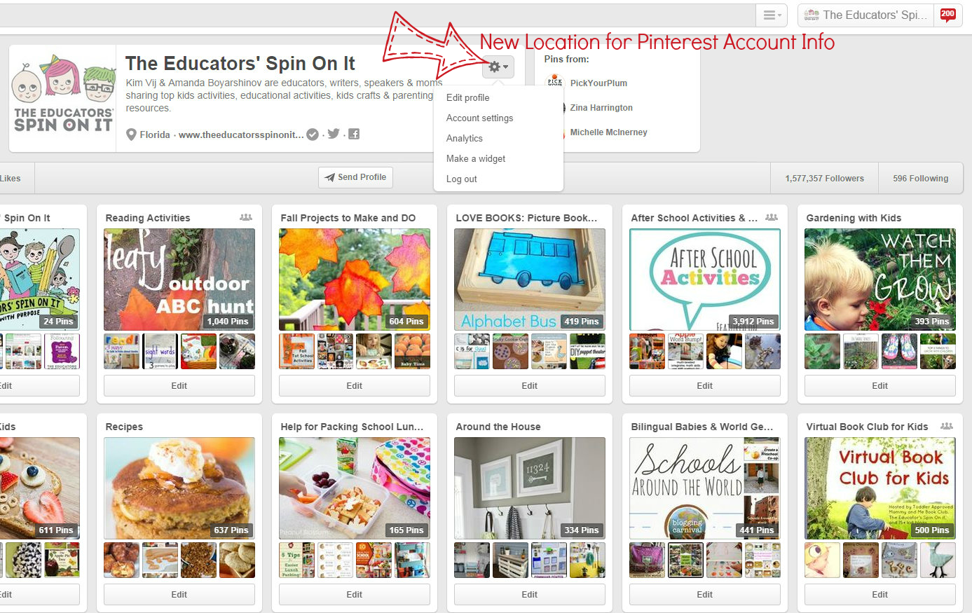 How to Manage your account setting on Pinterest 